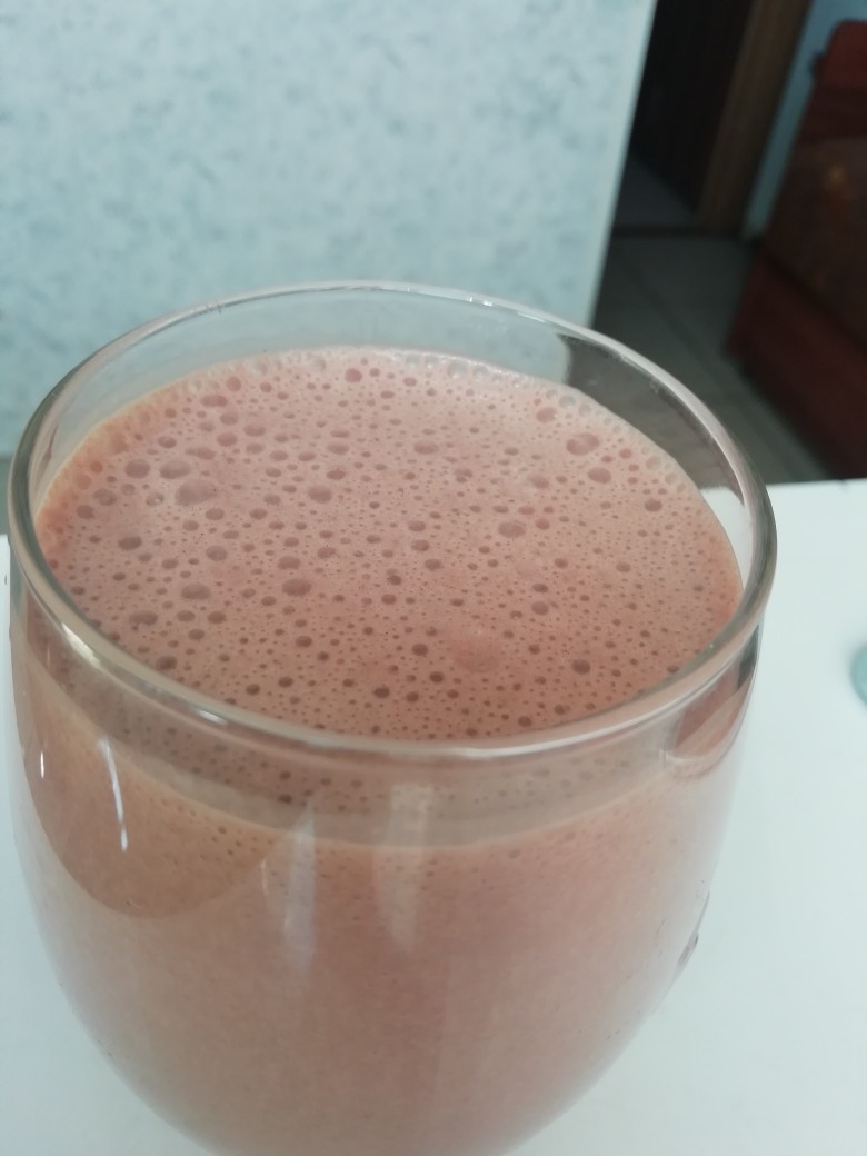 Молочный шоколадный коктейль