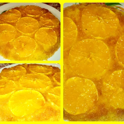 Пирог с апельсинами и мёдом
