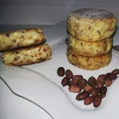 Сырники с арахисом (в духовке)