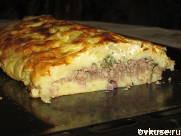 Картофельная запеканка с мясом
