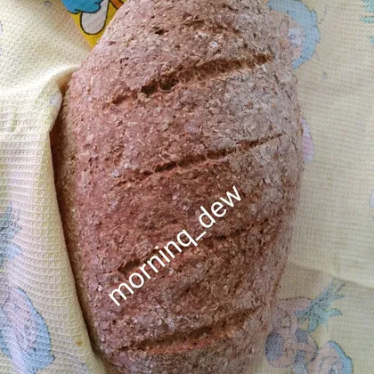 Цельнозерновой бездрожжевой хлеб