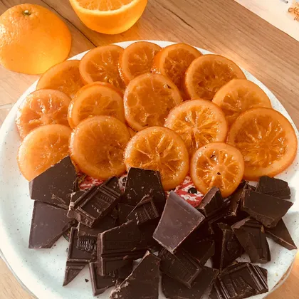 Апельсины в шоколаде
