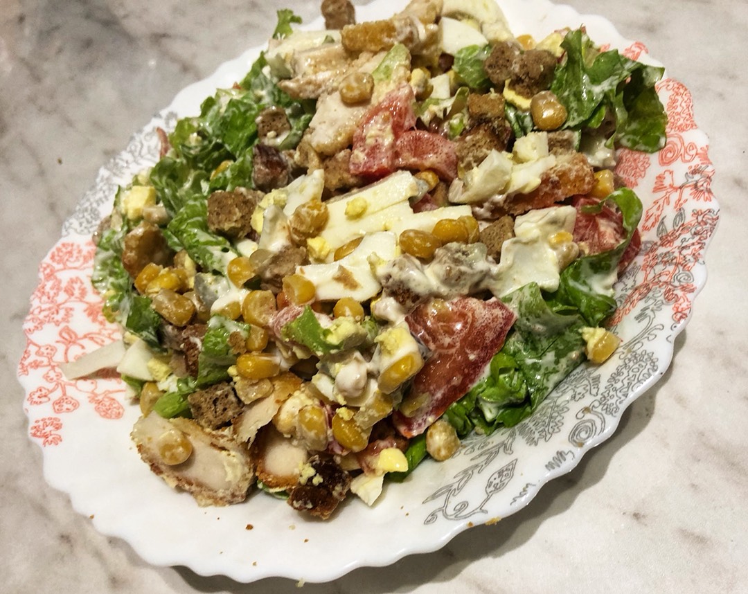 Салат «А-ля цезарь»