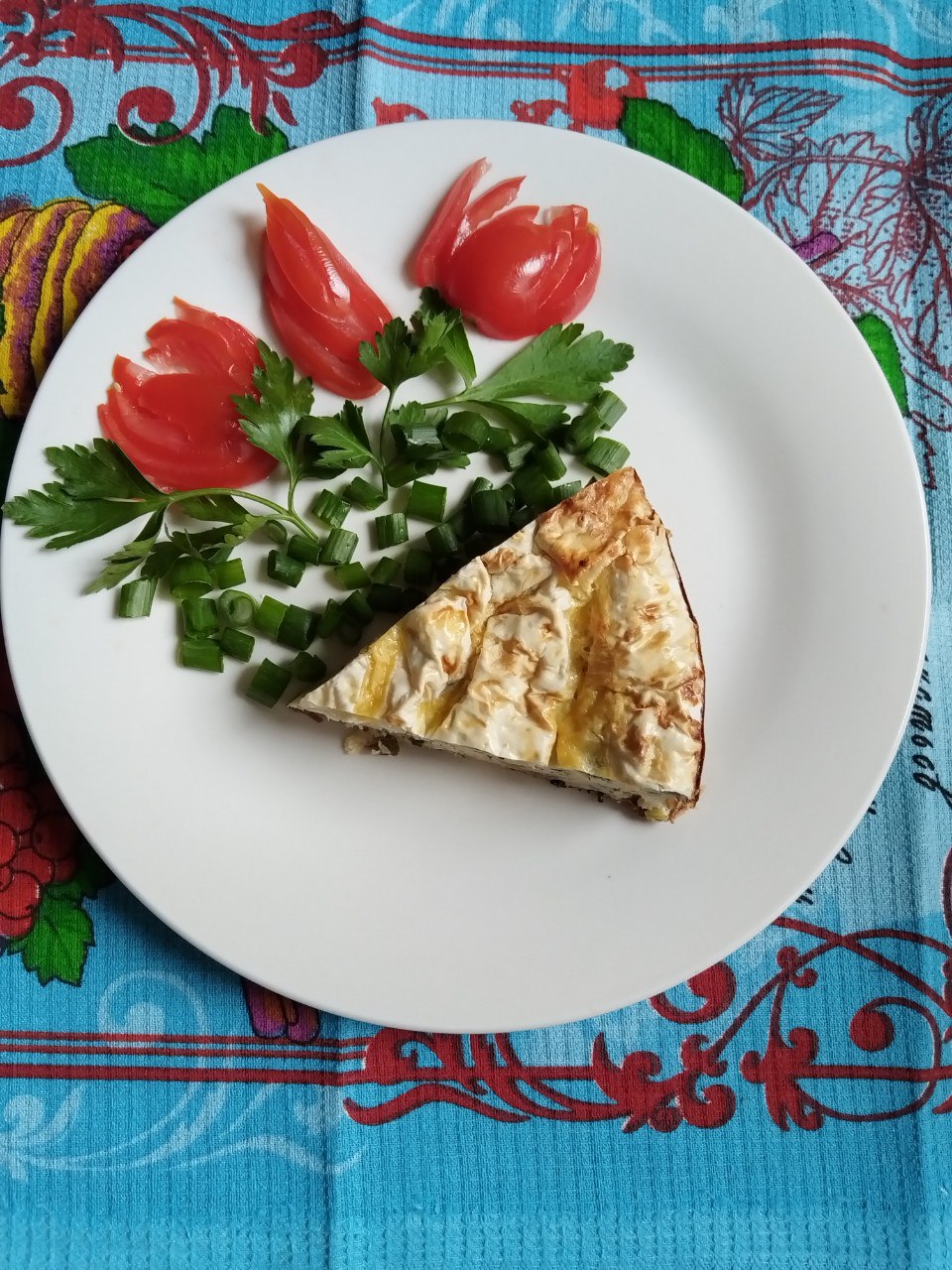 Милина из лаваша с творогом