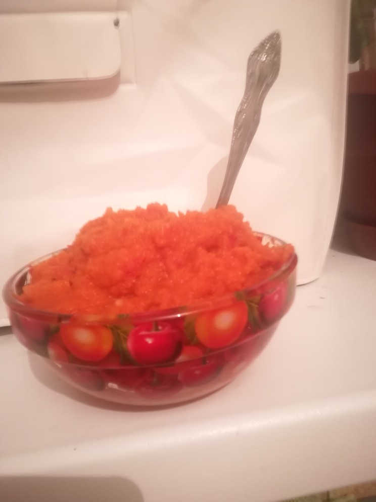 Морковная икра