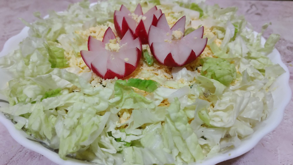 Салат из пекинской капусты без майонеза - пошаговый рецепт с фото на irhidey.ru
