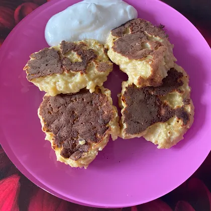 Яблочные оладьи🥞