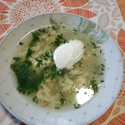 Суп с яйцом (старинный Костромской рецепт)