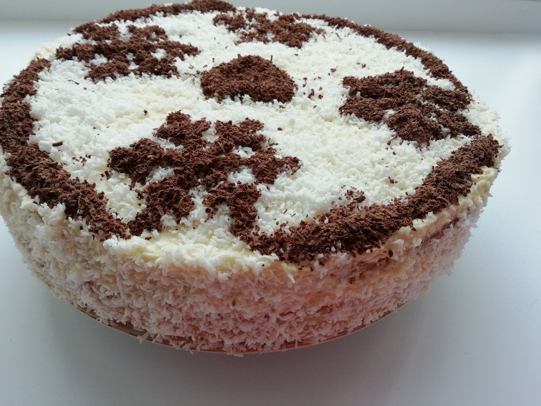 Торт «Панчо» без выпечки с печеньем и ананасами - простой рецепт с пошаговыми фото