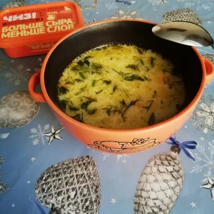 Суп вермишелевый с сыром