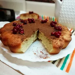 Пирог "Манник" на сметане 🥧