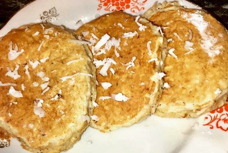Кокосовые панкейки