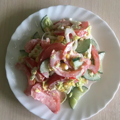 Очень вкусный салат #кулинарныймарафон