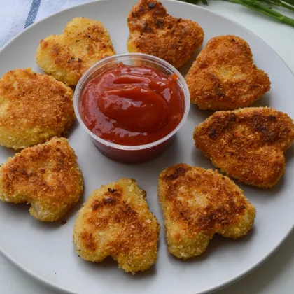 Закуска 'Сердечки' с колбасой, сыром 🧀