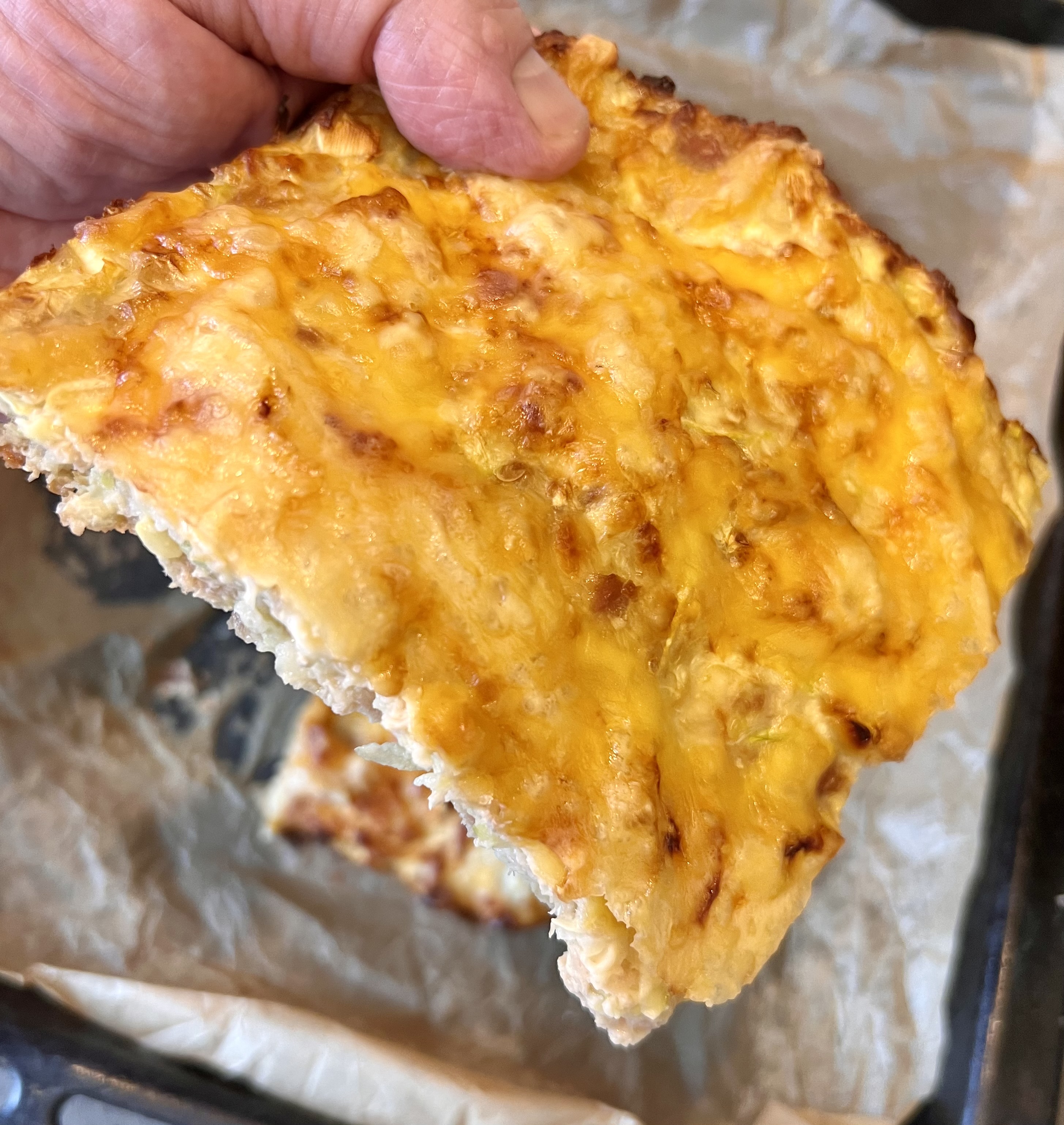 Белковая пицца