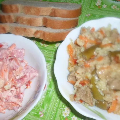 Плов в   мультиварке (с любым мясом)