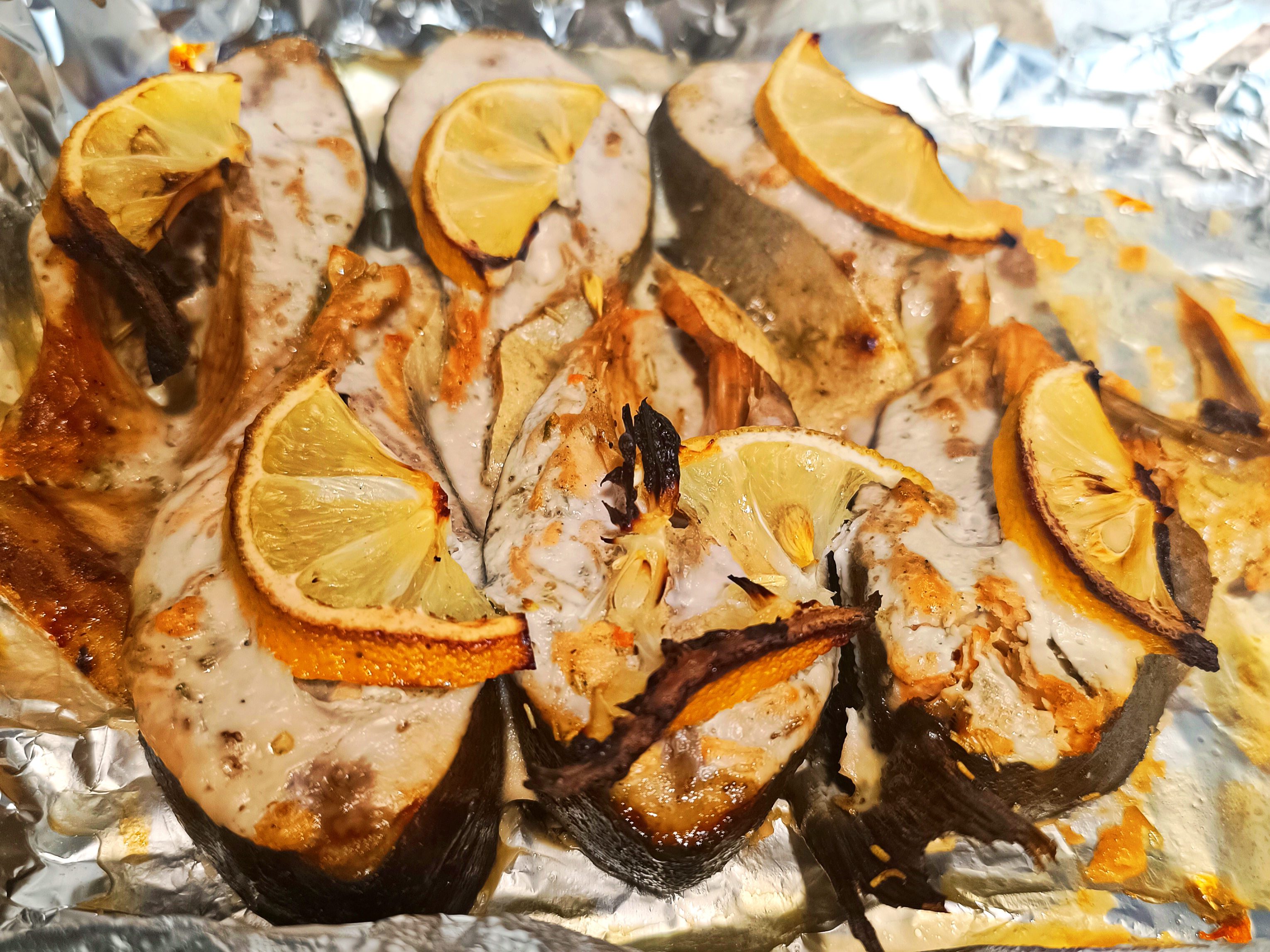 Горбуша запечённая