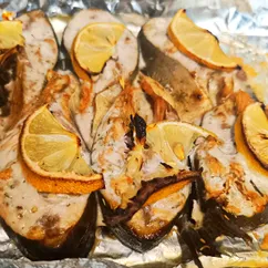 Горбуша запечённая