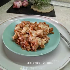 Сливочное гречотто с курицей