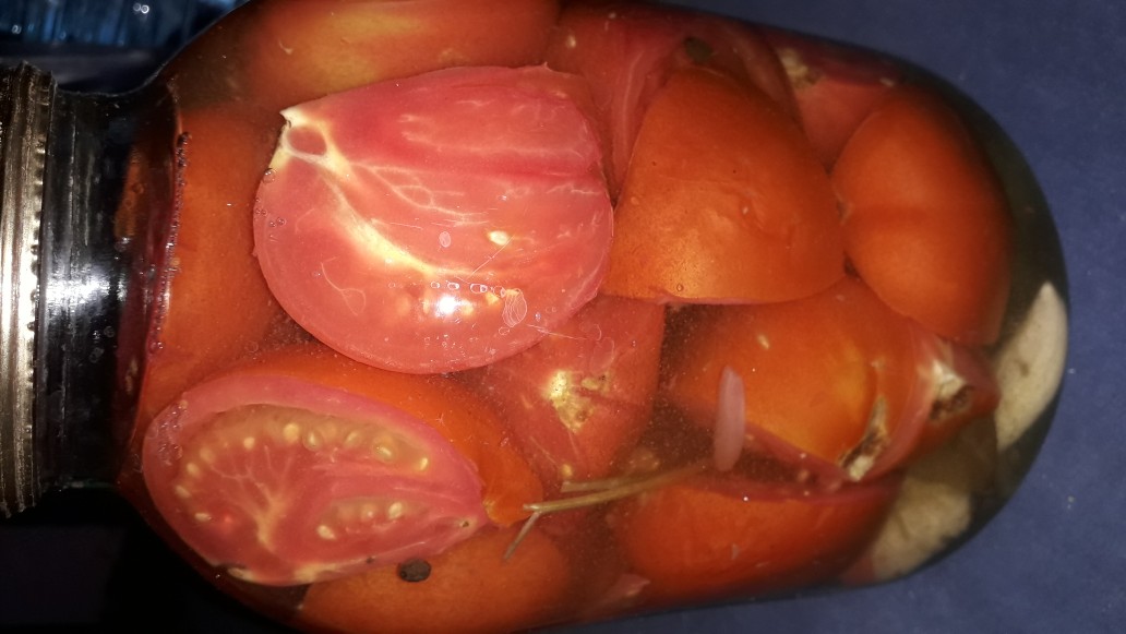 Томаты дольками на зиму