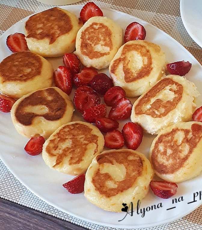 Цитрусовые сырнички