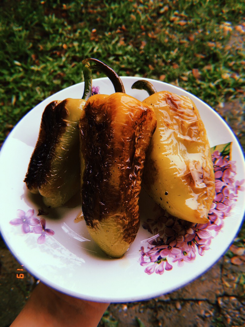 Жареный болгарский перец