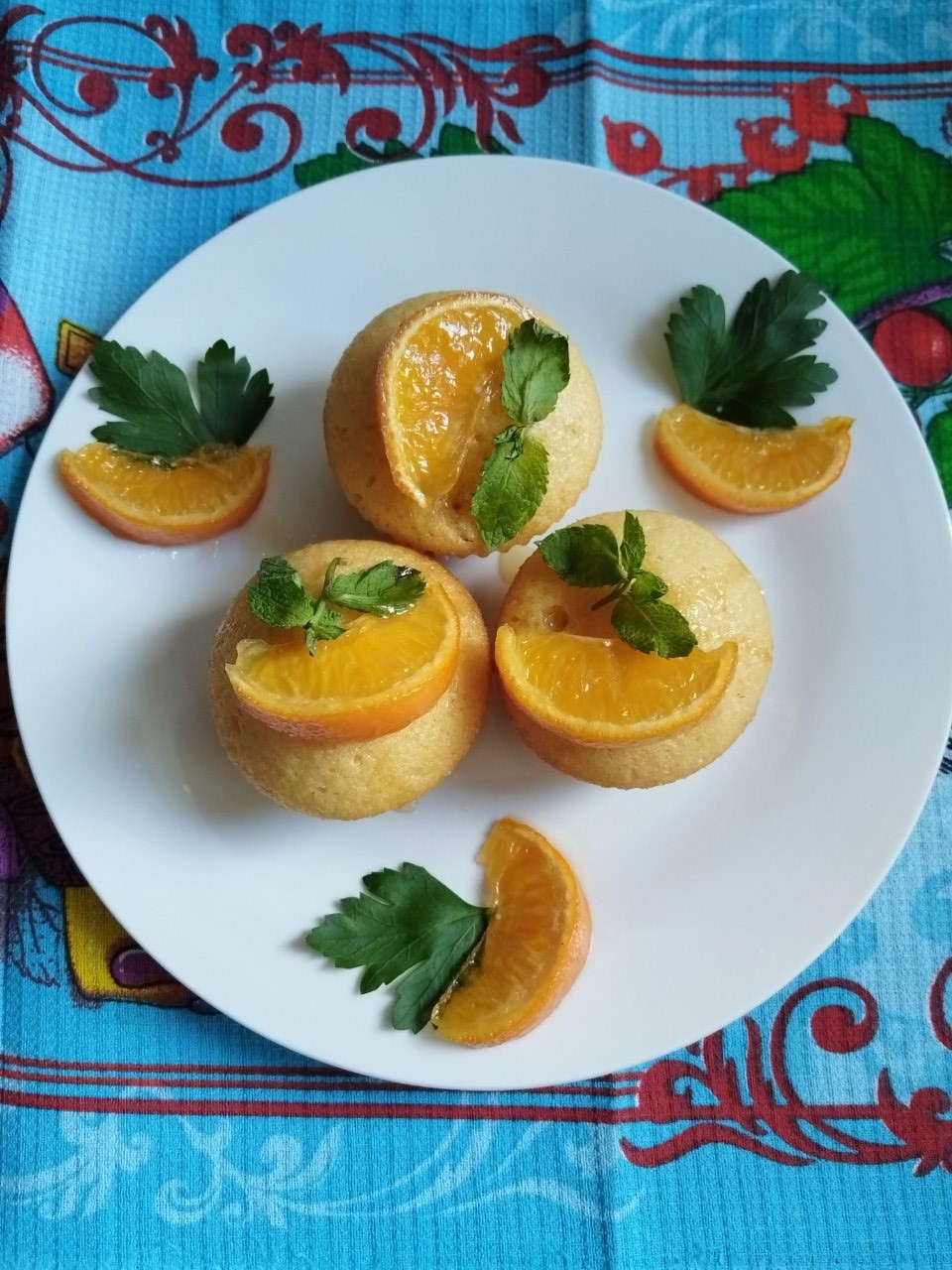 Мандариновые маффины