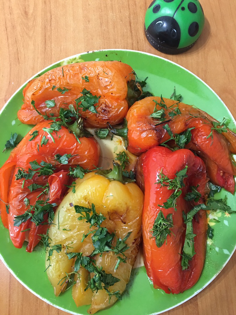Жареный болгарский перец с помидорами рецепт – Европейская кухня: Закуски. «Еда»