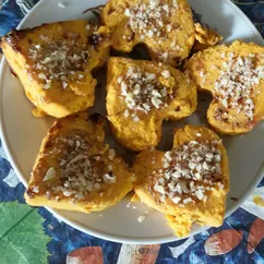 Морковное  суфле с орешками