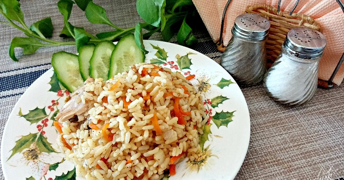 Диетический плов с курицей | Рецепт | Национальная еда, Здоровое питание, Питание