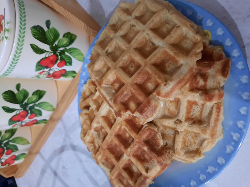 Творожные вафли пп