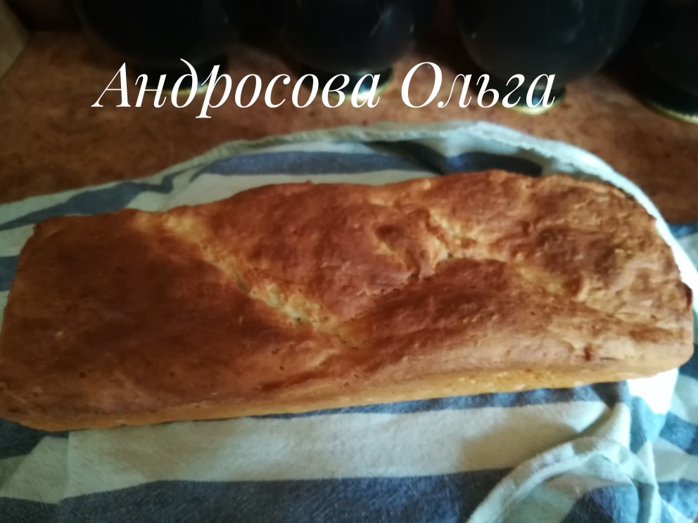 Белый хлеб на сметане