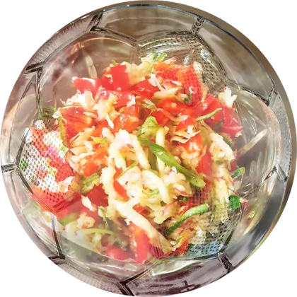 Салат с мягким вкусом и ароматом