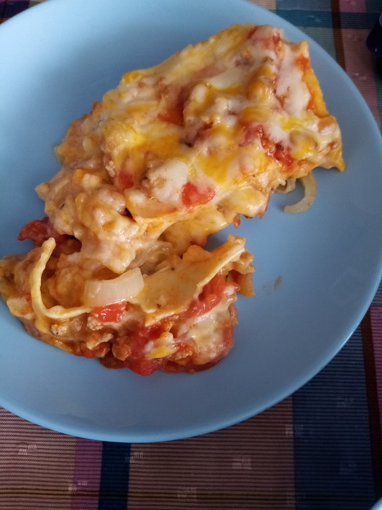 Лазанья с соусом бешамель