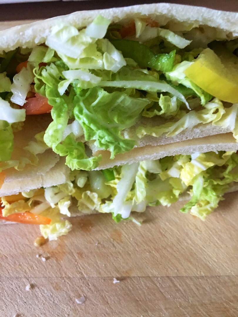 Пита с овощами