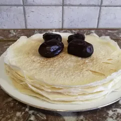 Блинчики тоненькие на воде