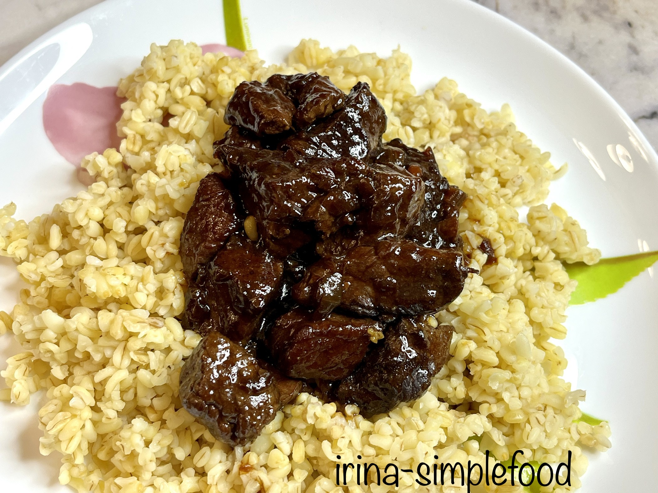 Говядина тушеная по-шанхайски