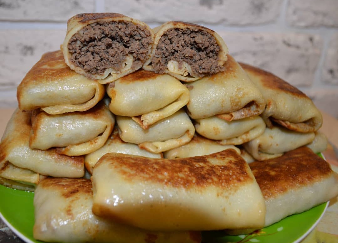 Блинчики с отварным мясом - пошаговый рецепт с фото на taimyr-expo.ru