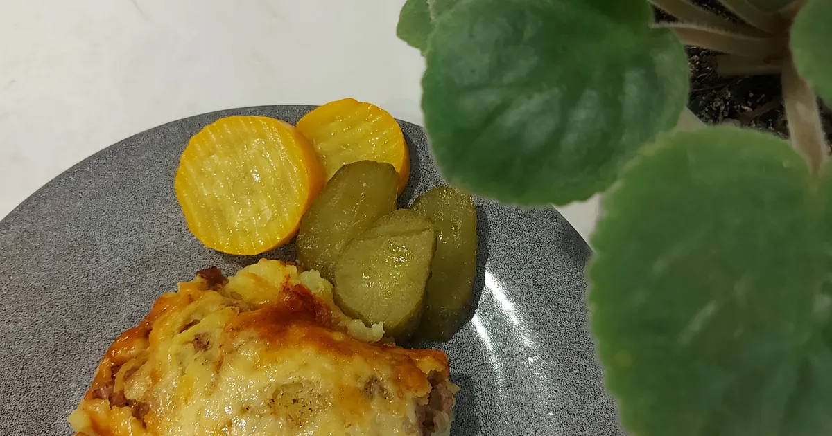 Картофельная запеканка с мясом рецепт с фото пошаговый от Арзу - Овкусе.ру