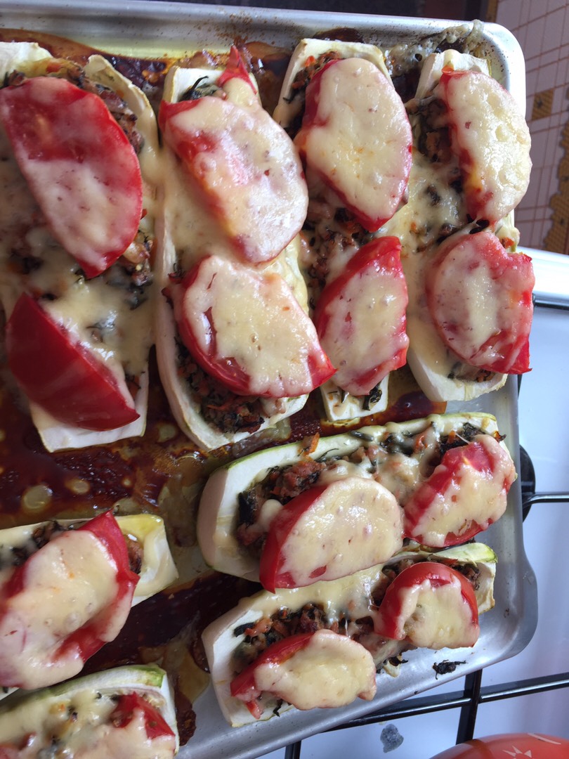 Кабачки с начинкой