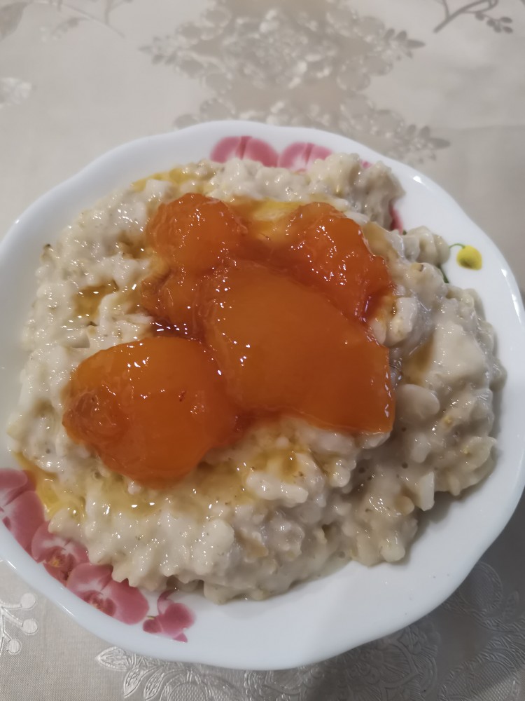 Каша с вареньем