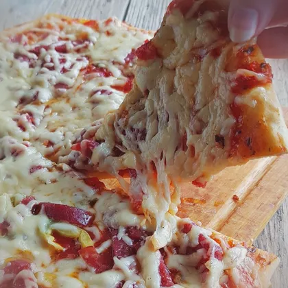 Тонкая Итальянская пицца