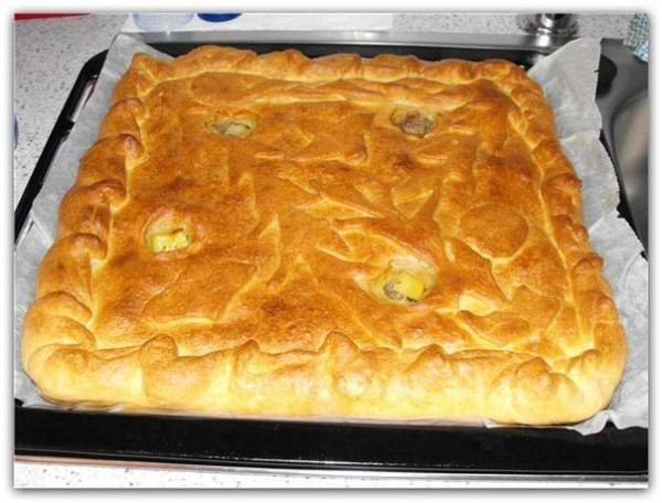 Быстрый пирог с картошкой - пошаговый рецепт с фото на irhidey.ru