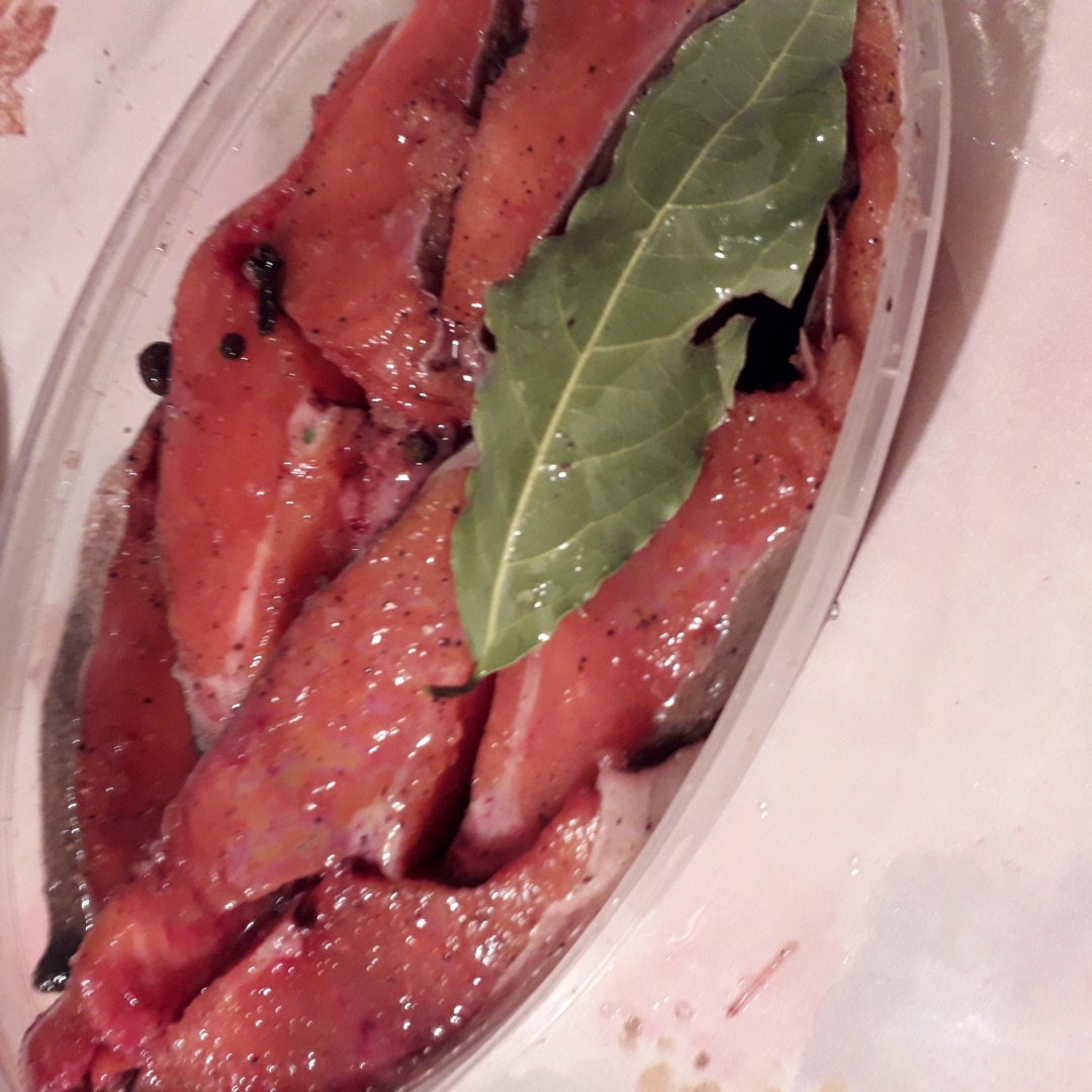 Горбуша слабого посола для бутербродов