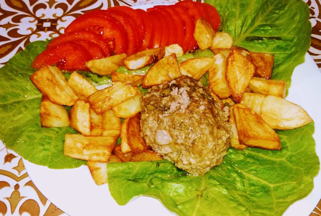 Ленивые голубцы с кольраби