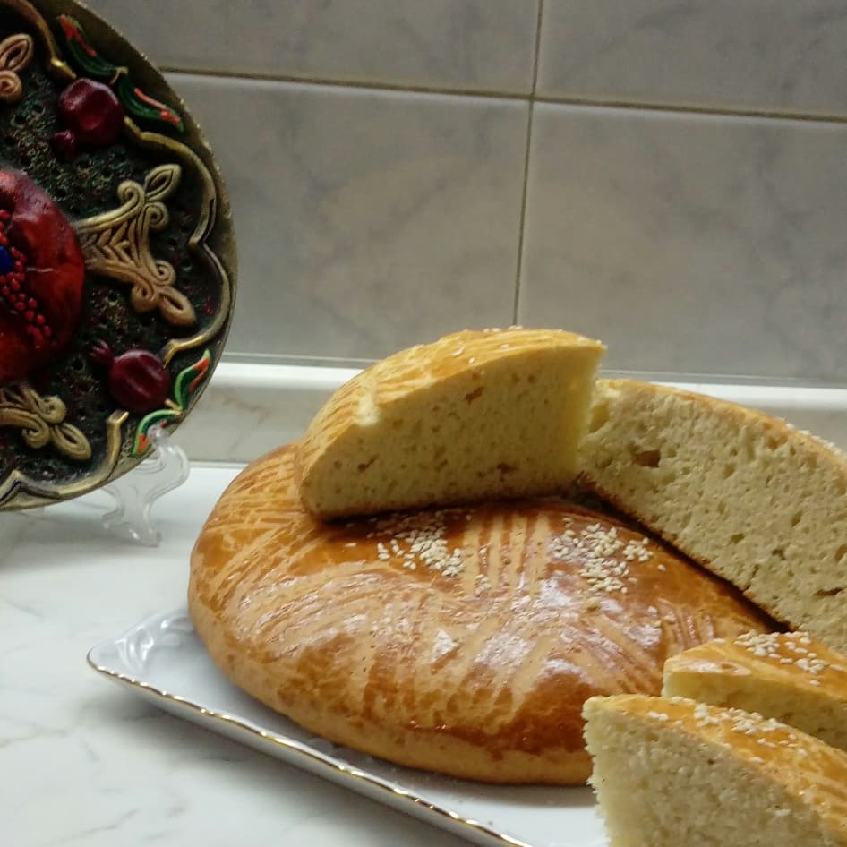 Багардж-Гата без начинки.Сладкий хлеб