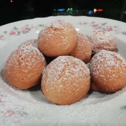 Сахарное печенье с шоколадом