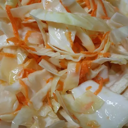 Хрустящая капуста по-корейски с морковью