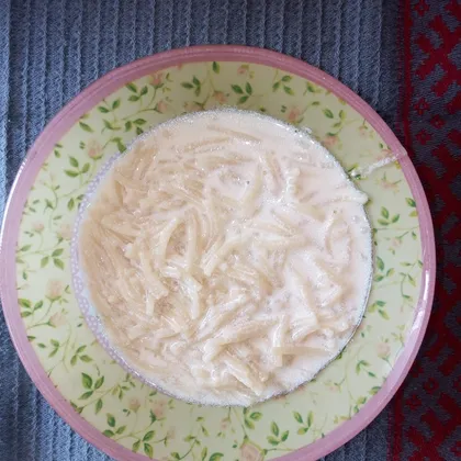 Молочный вермишелевый суп