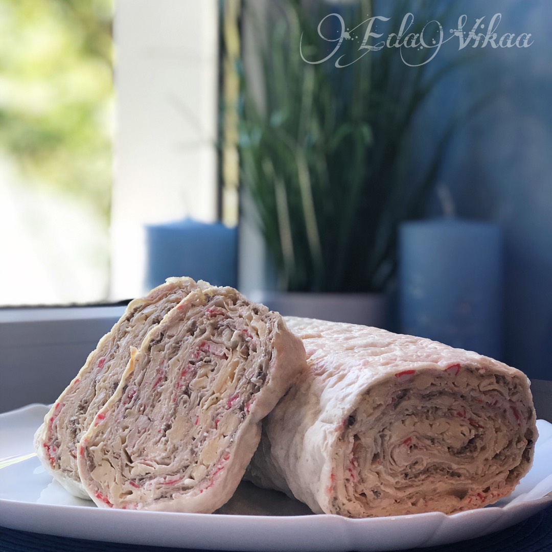 Рулет из лаваша 🌮